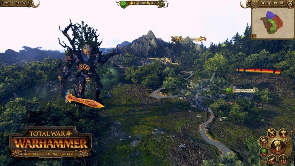 Total War: Warhammer - Realm of The Wood Elves DLC — DLC Steam — 1