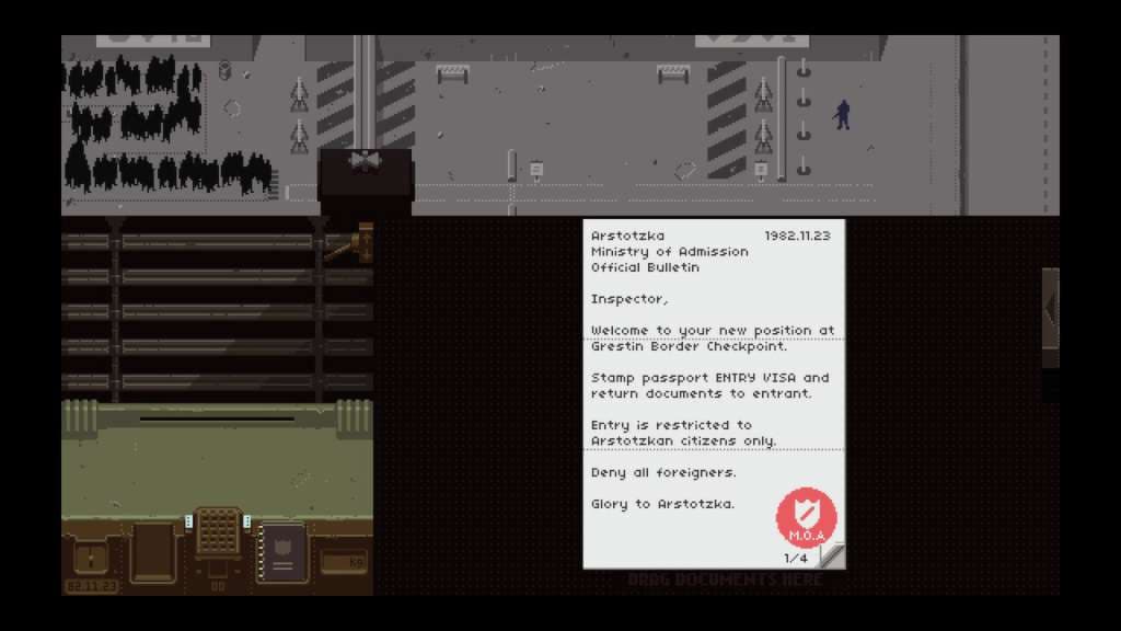 Papers, Please — Clé de jeu Steam