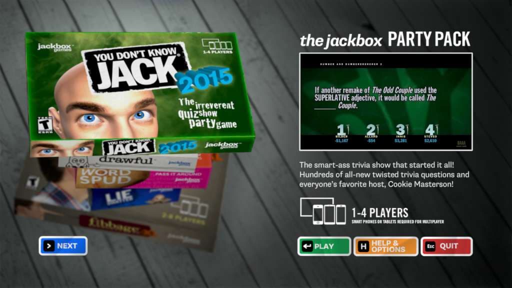 The Jackbox Party Pack — Steam ゲームキー — 1