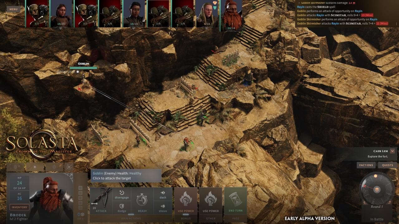 Solasta: Crown of the Magister — Clave de juego Steam — 2