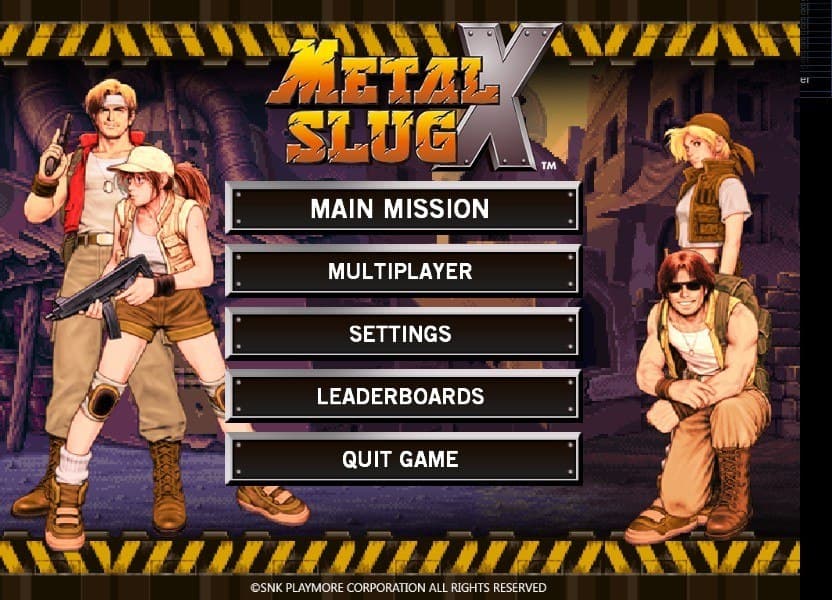 METAL SLUG X — Steam 게임 키 — 1