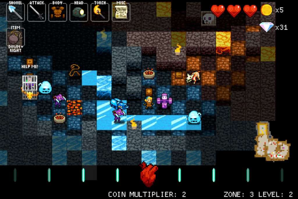 Crypt of the NecroDancer — Clé de jeu Steam — 1
