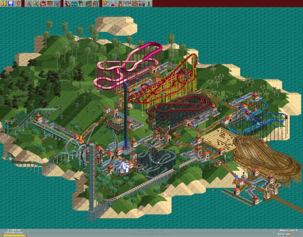 RollerCoaster Tycoon — Klucz do gry Steam