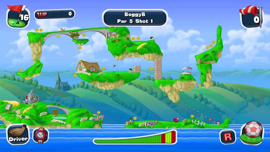 Worms Crazy Golf — مفتاح لعبة Steam — 4