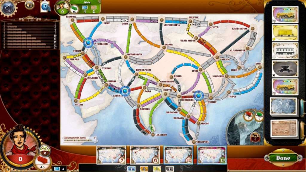 Ticket to Ride — Key game Steam — 2