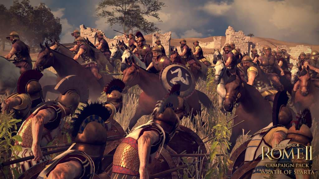 Total War: ROME II - Wrath of Sparta DLC — DLC Steam — 2