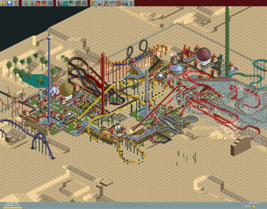 RollerCoaster Tycoon — Klucz do gry Steam — 1