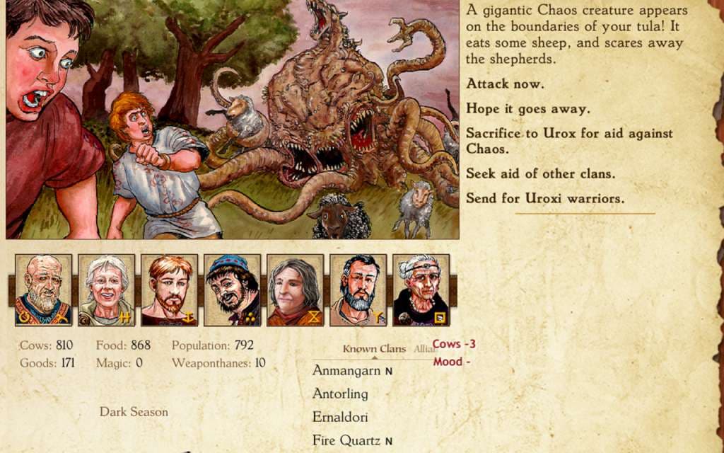 King of Dragon Pass — Clé de jeu Steam — 1