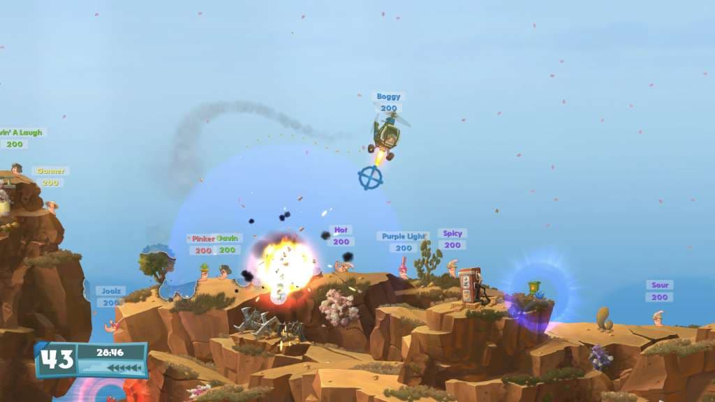 Worms W.M.D — Xbox One Game key — 3