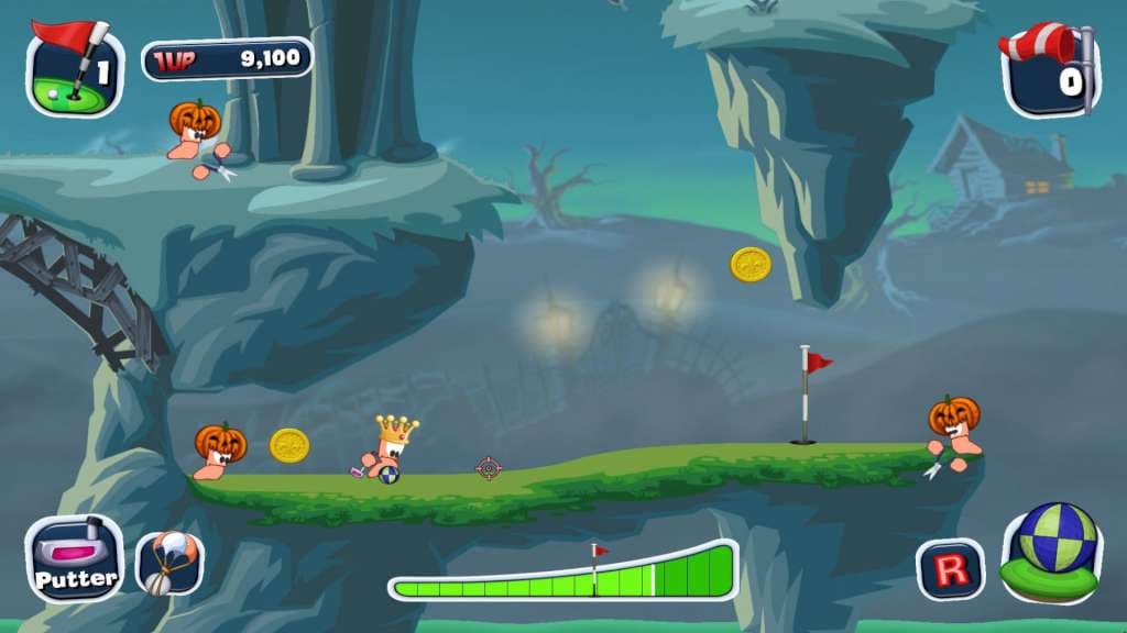 Worms Crazy Golf — مفتاح لعبة Steam — 1