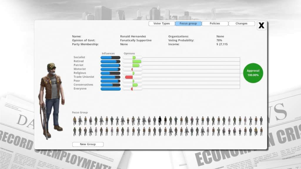 Democracy 3 — Klucz do gry Steam — 3