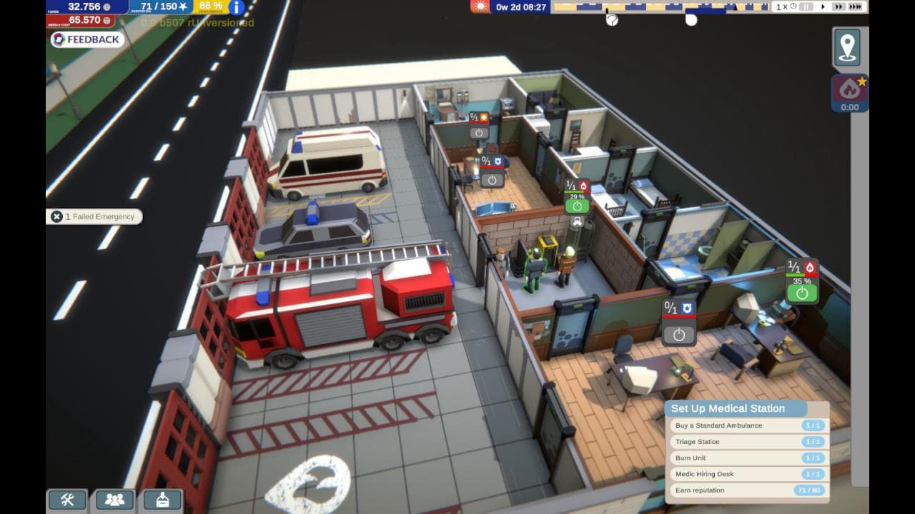 Rescue HQ - The Tycoon — Steam ゲームキー — 2