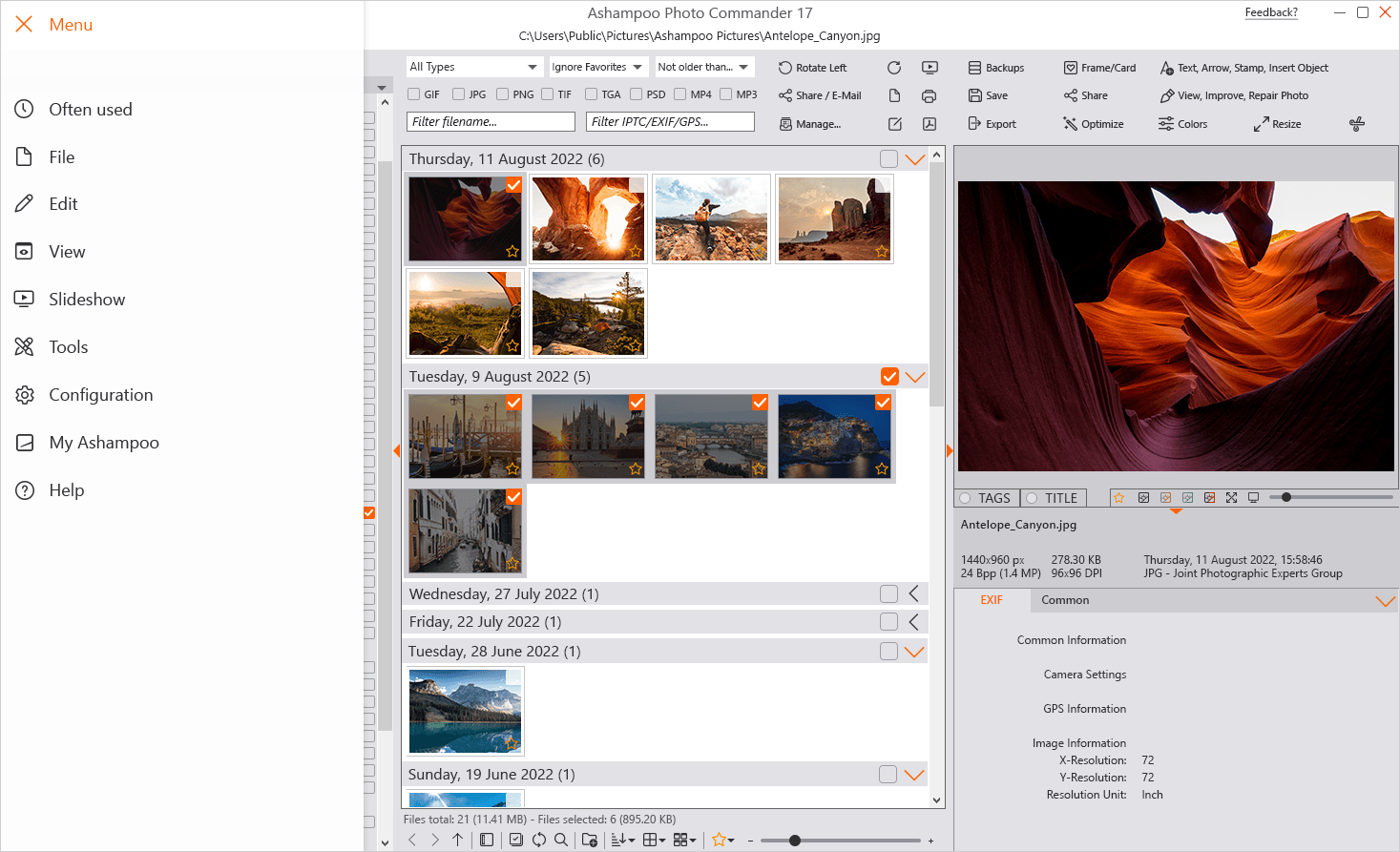 Ashampoo Photo Commander 17 — Other Licence — 5