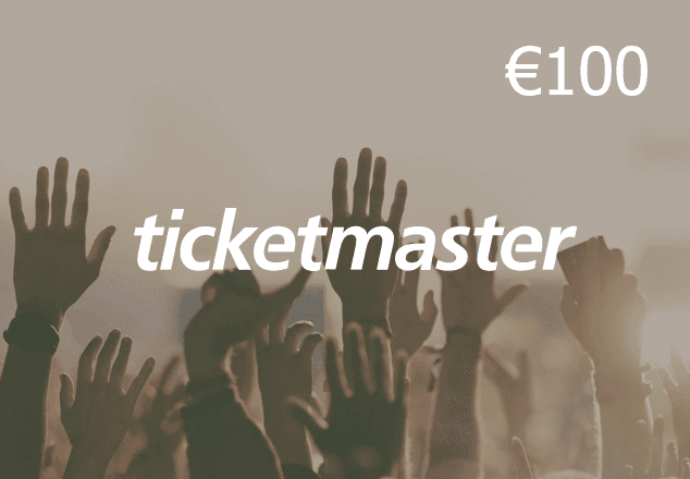 Ticketmaster €100 — Karta podarunkowa Other