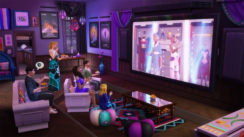 The Sims 4 - Movie Hangout Stuff DLC — DLC Xbox One — 1
