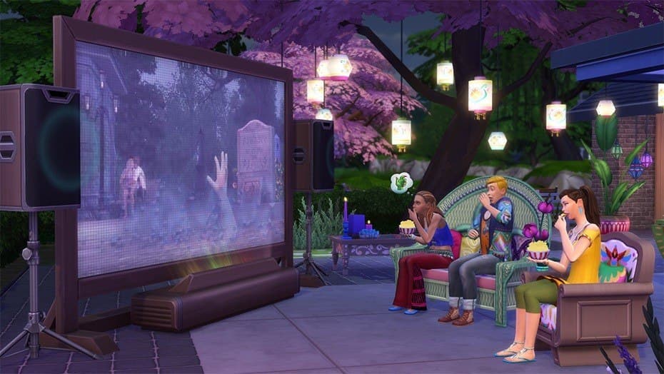 The Sims 4 - Movie Hangout Stuff DLC — DLC Xbox One — 2