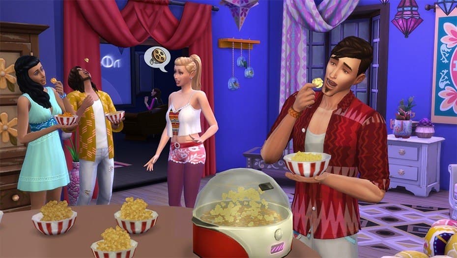 The Sims 4 - Movie Hangout Stuff DLC — DLC Xbox One — 3