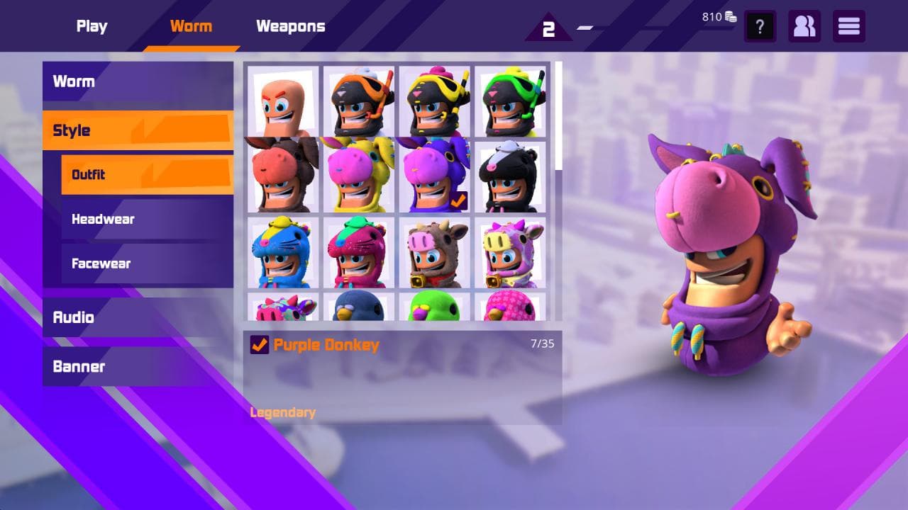 Worms Rumble - Legends Pack DLC — DLC Steam — 1