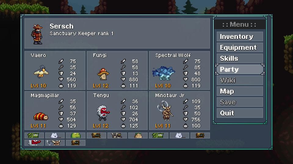 Monster Sanctuary — Clé de jeu Steam