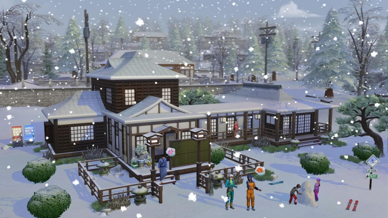 The Sims 4 - Snowy Escape DLC — EA App DLC — 3