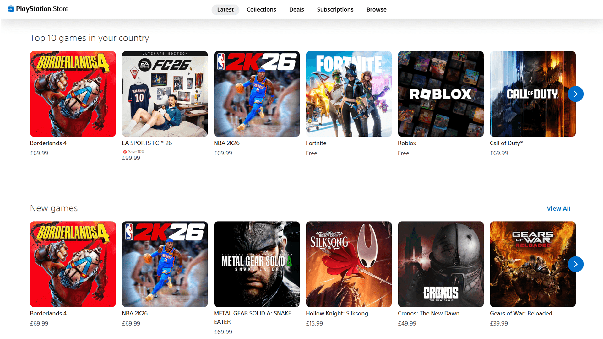 PlayStation Network EUR 10 — بطاقة هدايا PlayStation 5 — 5