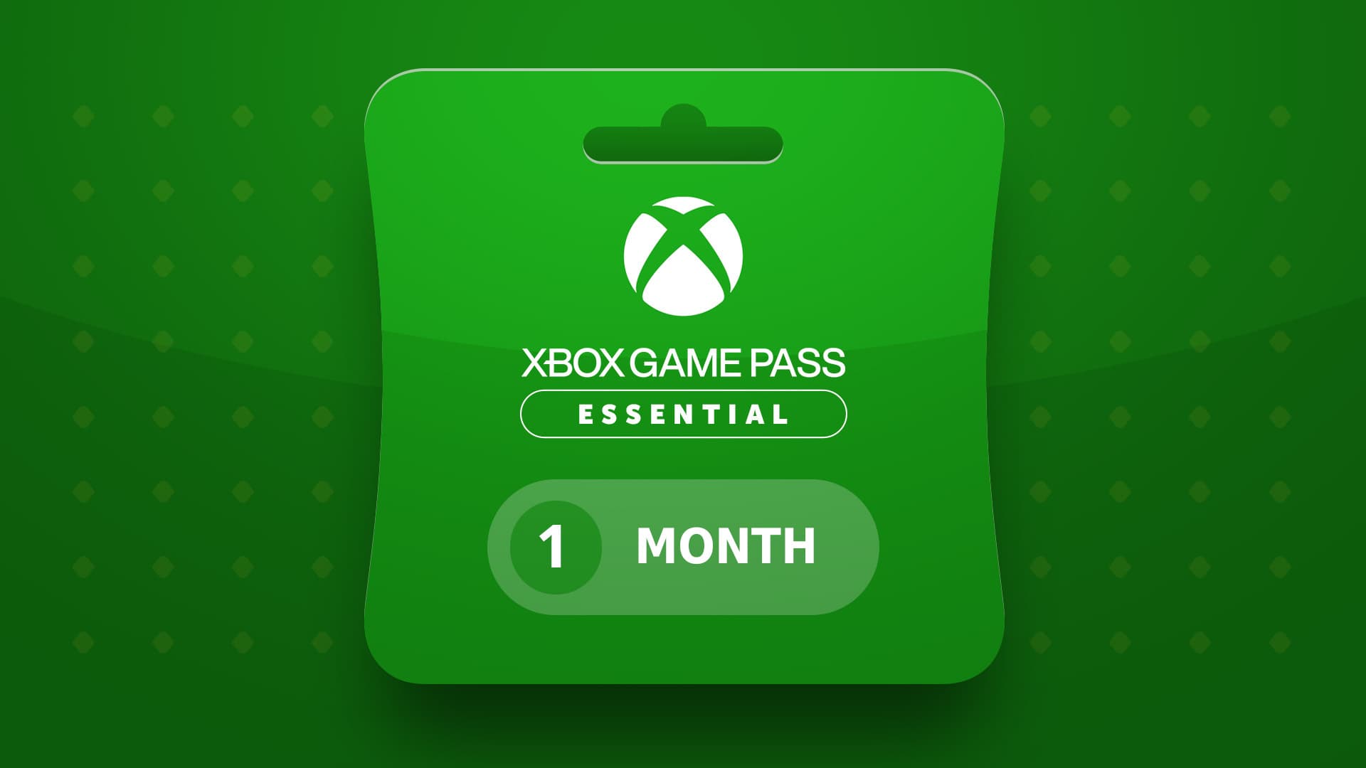 XBOX Game Pass Essential - 1 Month — بطاقة هدايا Xbox One