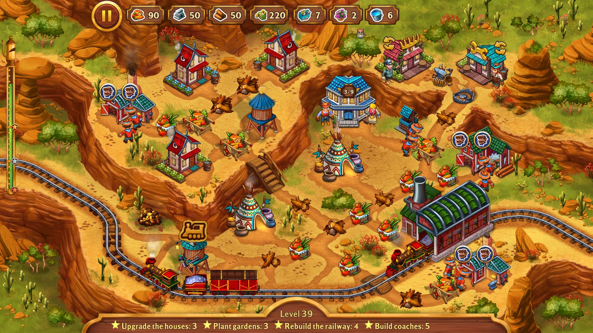 Golden Rails: Small Town Story — Steam Game key — 1
