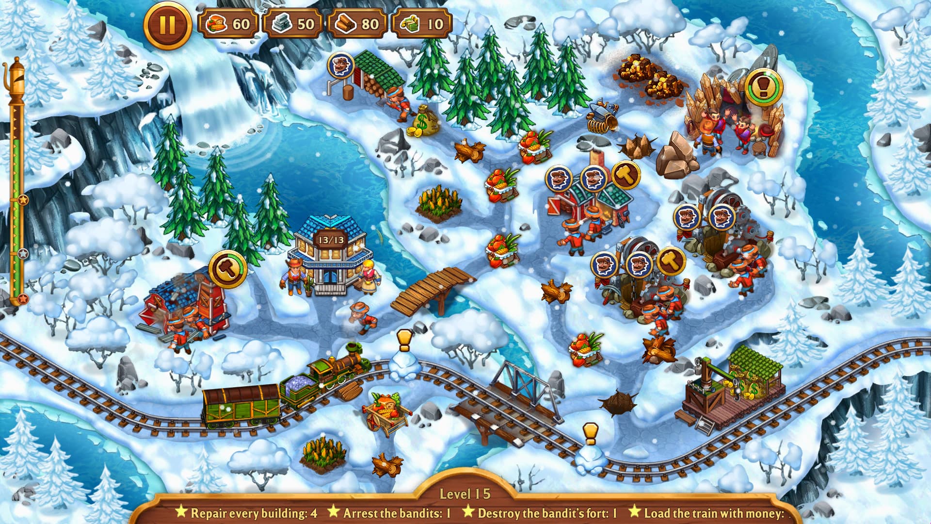 Golden Rails: Small Town Story — Steam Game key — 2