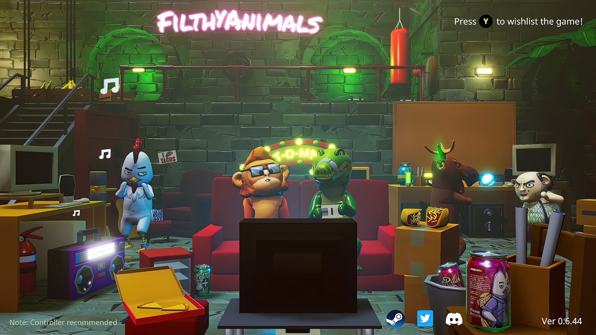 Filthy Animals | Heist Simulator — Key game Steam — 3