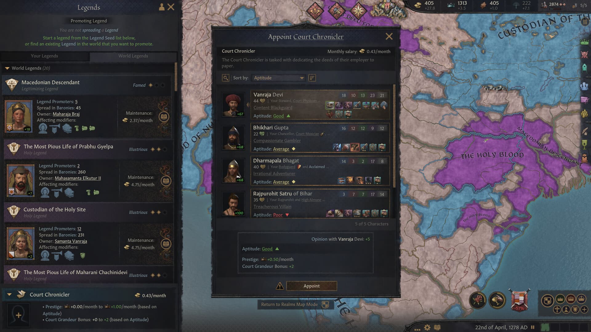 Crusader Kings III - Legends of the Dead DLC — Steam DLC — 1